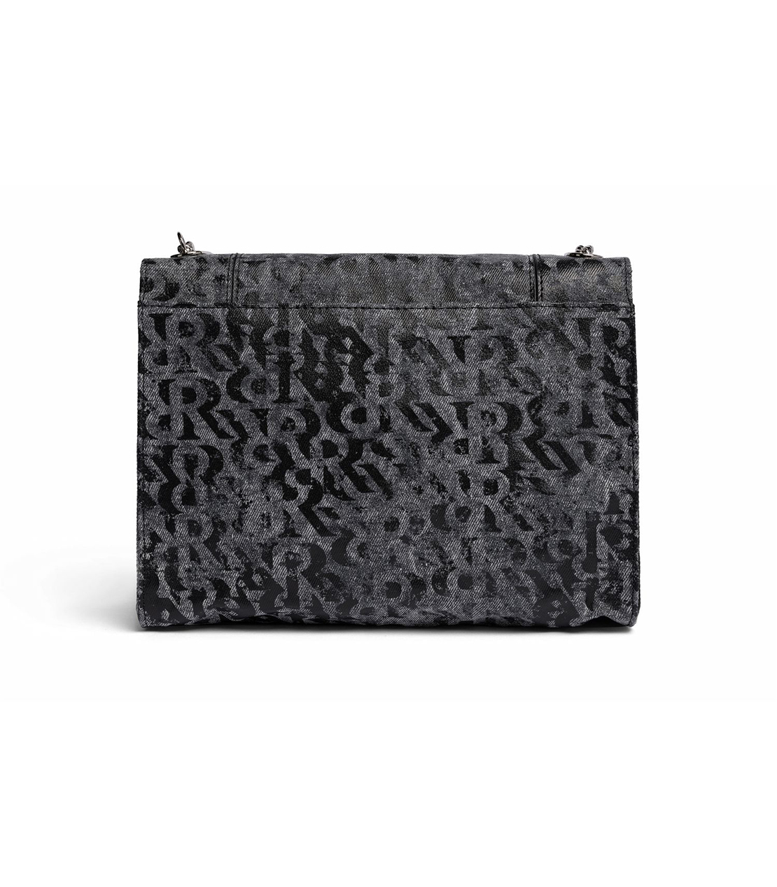 デニムプリント ミニショルダーバッグ 詳細画像 ウォッシュブラック 2